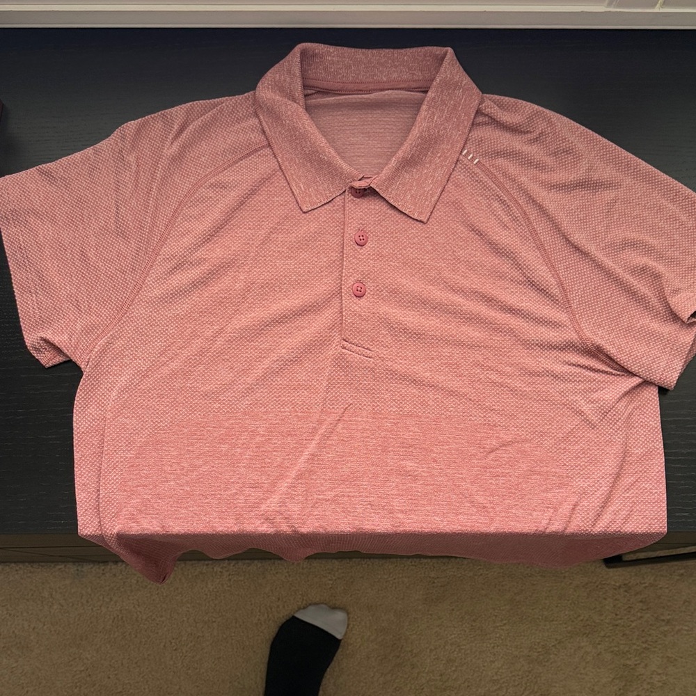 lululemon athletica Heathered Rose Polo